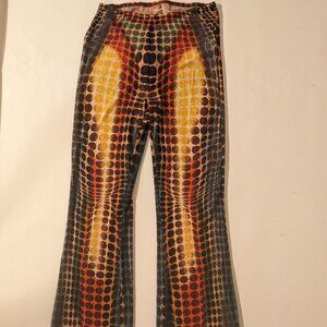 Polka dot pattern mesh　pants with Jean Paul Gaultier reference vintage used new